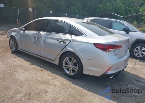 2018 Hyundai Sonata Sport из США, поврежденный, VIN 5NPE34AF9JH672442